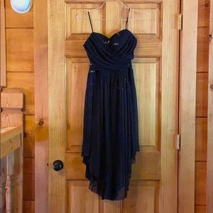 Navy Blue sequin dress